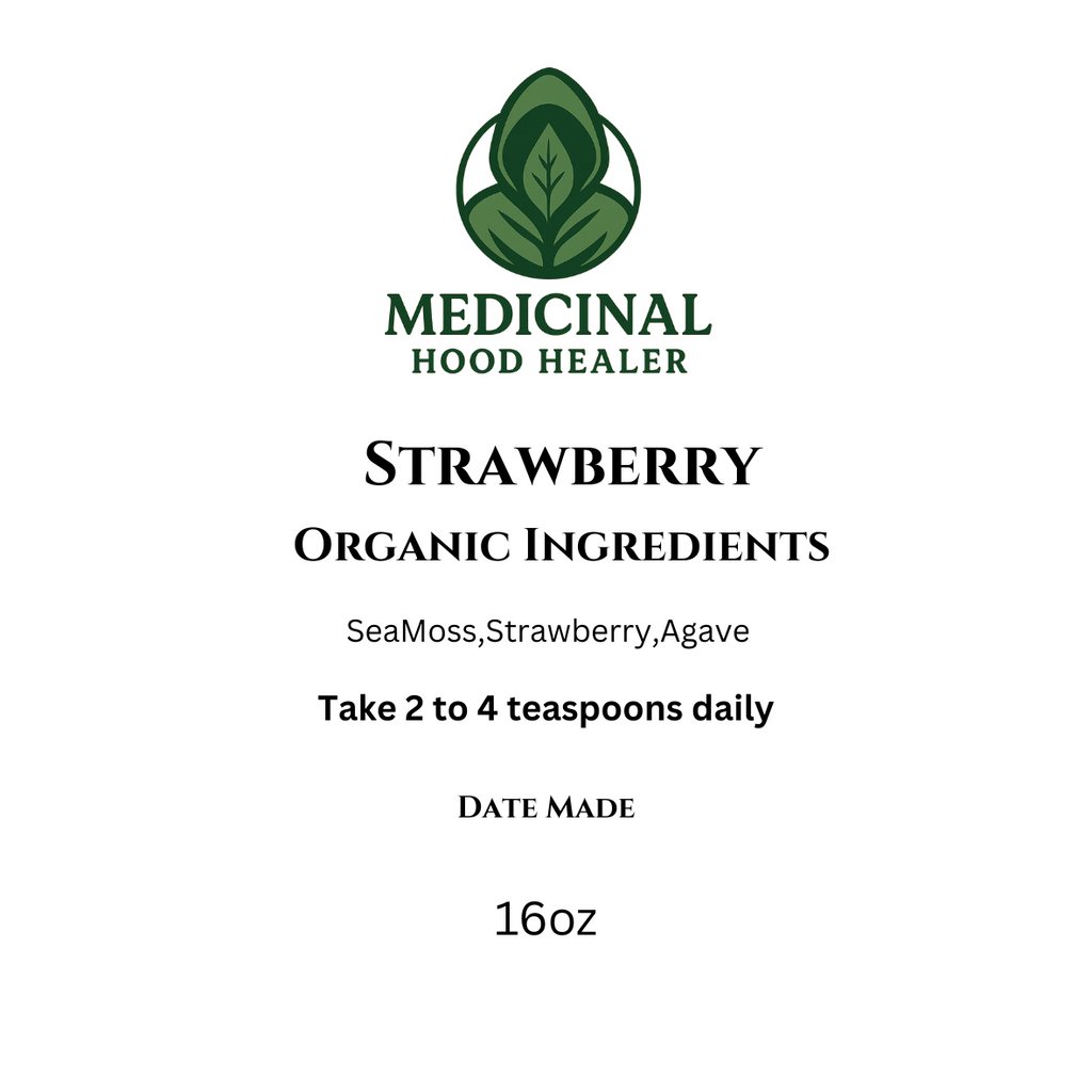 Strawberry SeaMoss -16oz